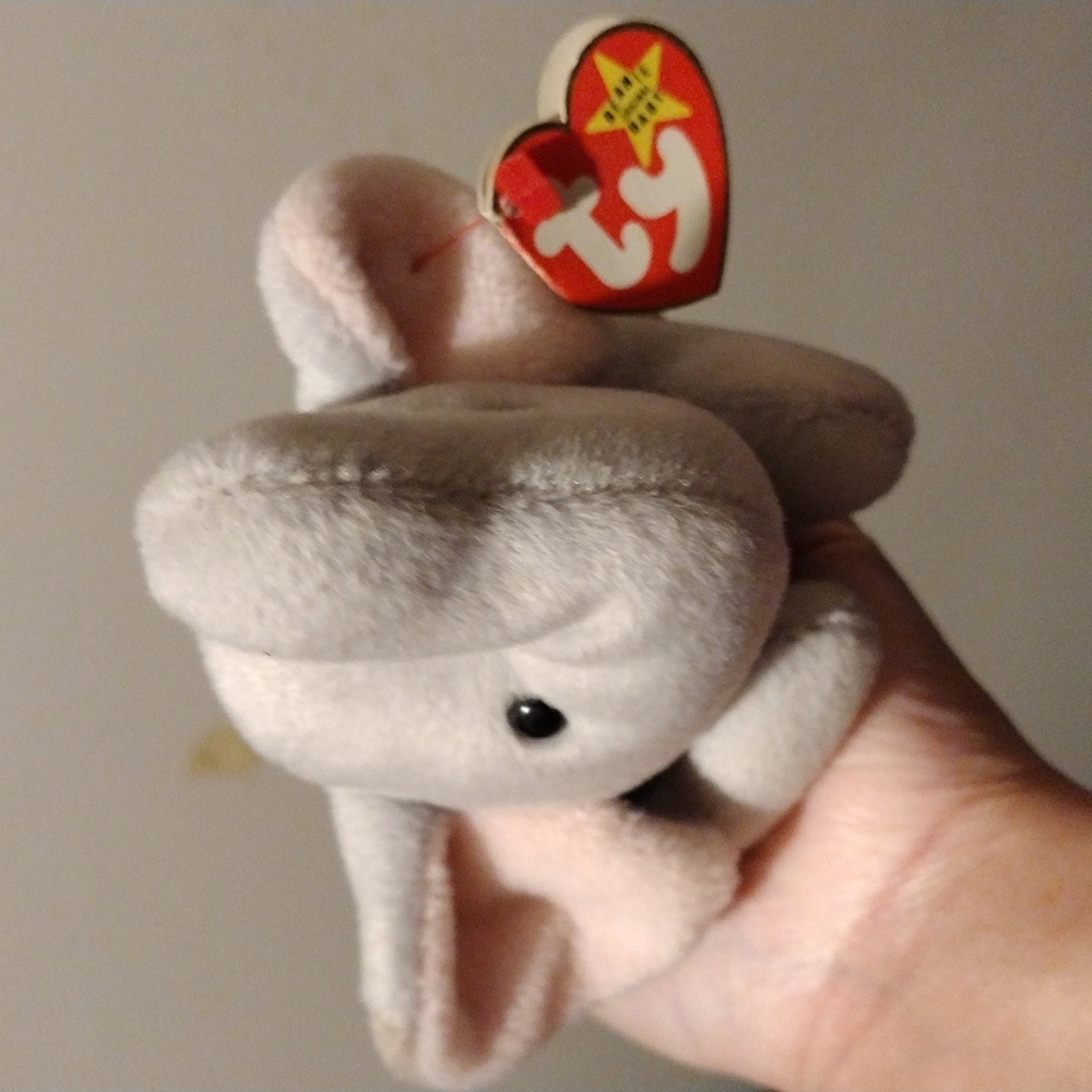 Original Righty Elephant Beanie Baby